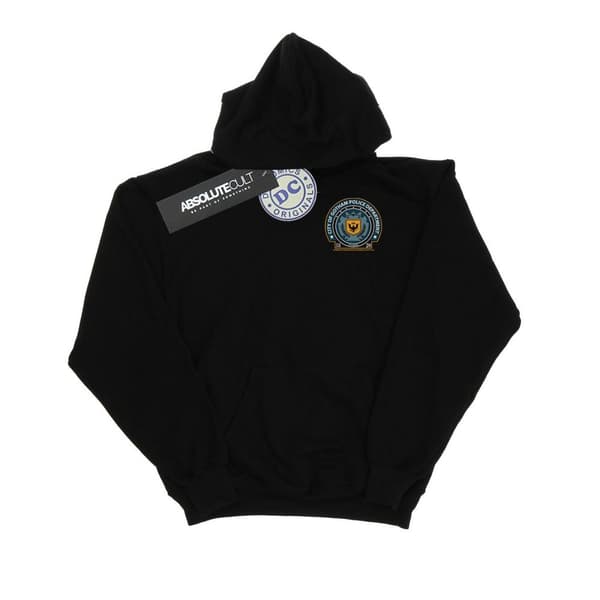 DC Comics Womens/Ladies Batman Gotham Police Dept Breast Print Hoodie