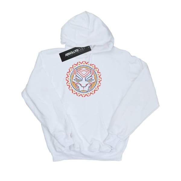 Marvel Womens/Ladies Black Panther Tribal Panther Icon Hoodie