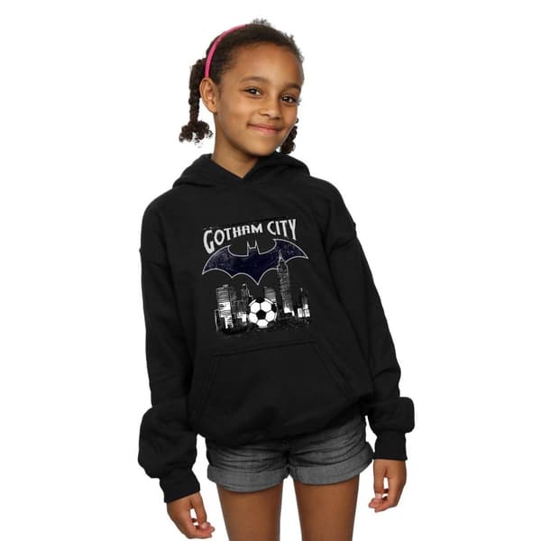 DC Comics Girls Batman Football Gotham City Hoodie