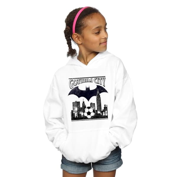 DC Comics Girls Batman Football Gotham City Hoodie