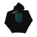 Miniatyrbillede 1 af 5: Marvel Womens/Ladies Black Panther Tribal Mask Hoodie