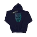 Miniatyrbillede 1 af 5: Marvel Womens/Ladies Black Panther Tribal Mask Hoodie