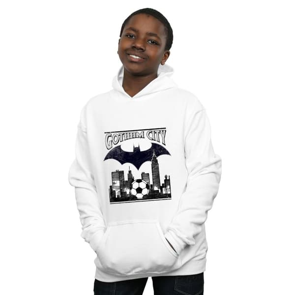 DC Comics Pojkar - Batman Football Gotham City-hoodie