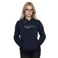Miniatyrbillede 2 af 3: DC Comics Womens/Ladies Aquaman Text Logo Hoodie