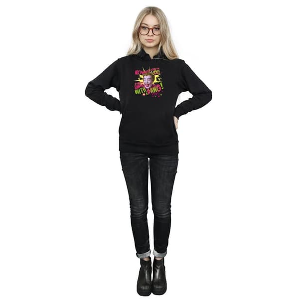 DC Comics Kvinnor/Ladies Batman TV Series Joker Bang Hoodie