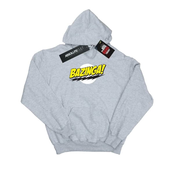 The Big Bang Theory Womens/Ladies Sheldon Bazinga Hoodie