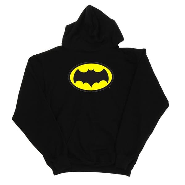DC Comics Kvinnor/Ladies Batman TV Series Logo Hoodie