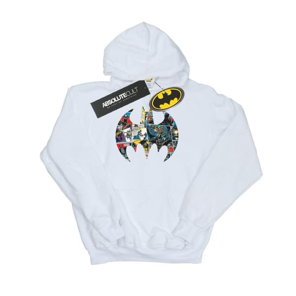 DC Comics Pojkar Batman Comic Book Logo Hoodie