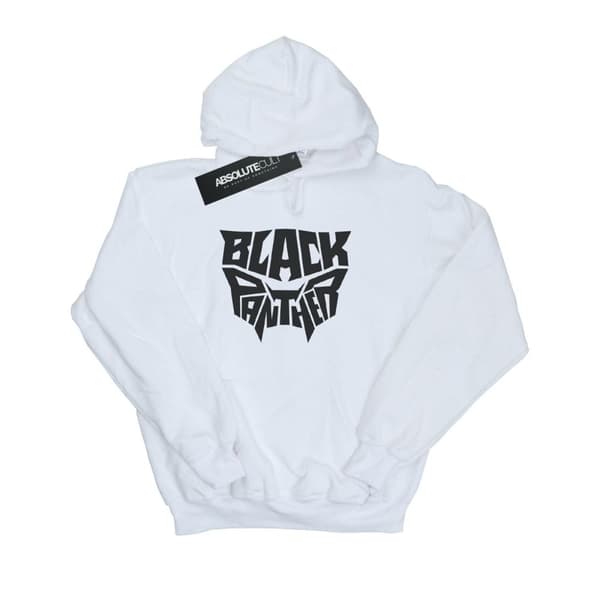 Marvel Boys Black Panther Worded Emblem Hoodie
