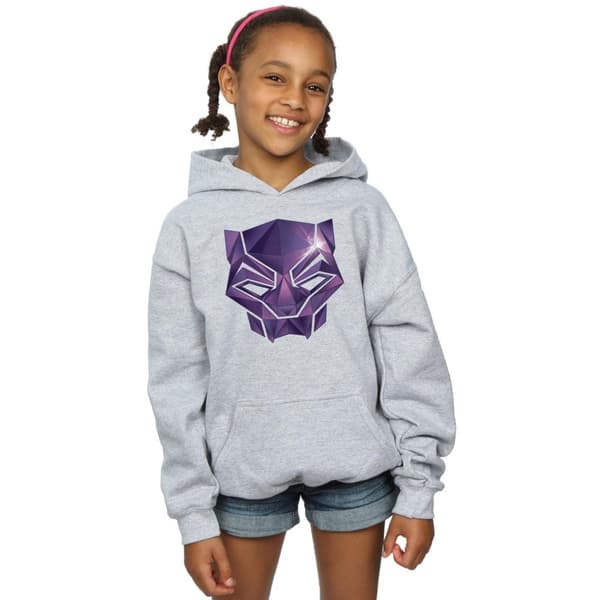 Marvel Girls Avengers Infinity War Black Panther Geometric Hoodie
