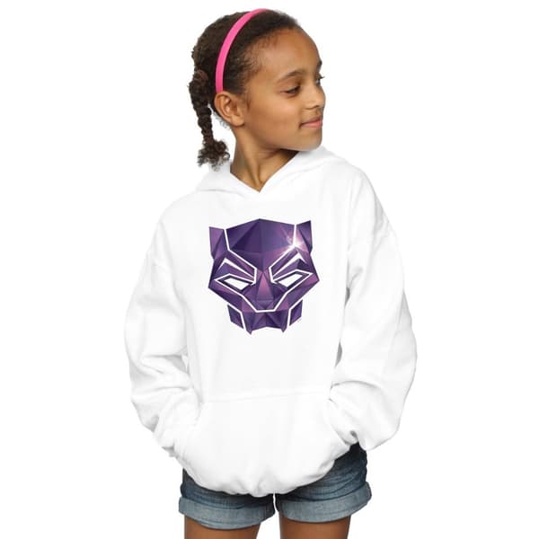 Marvel Girls Avengers Infinity War Black Panther Geometric Hoodie