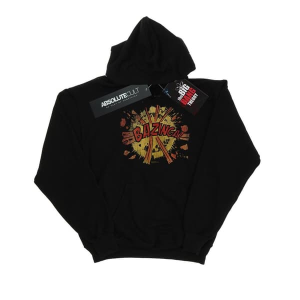 The Big Bang Theory Womens/Ladies Bazinga Explosion Hoodie