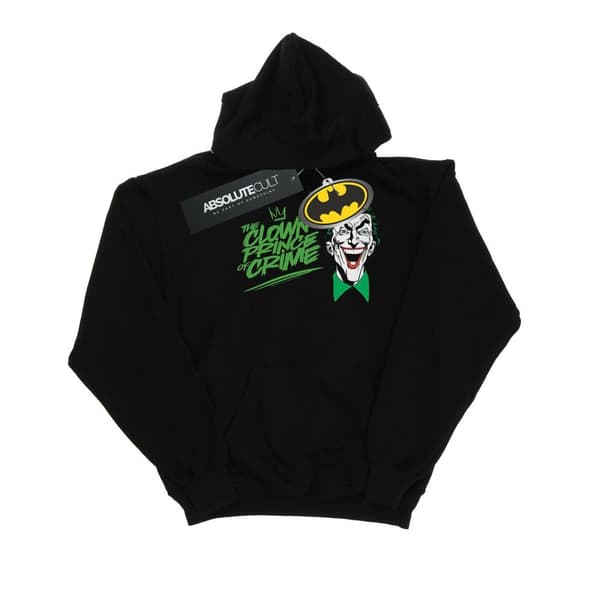 DC Comics Womens/Ladies Batman Joker The Clown Prince Of Crime Hoodie