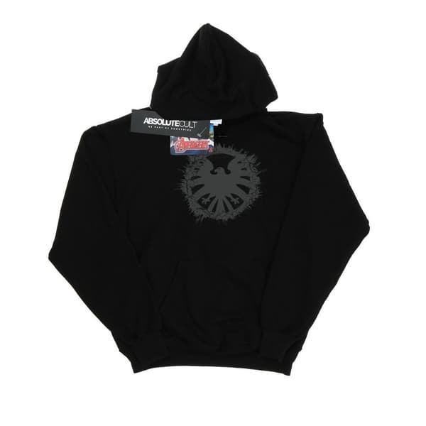Marvel Girls Agents Of SHIELD Brushed Logo Hoodie