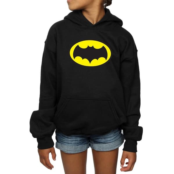 DC Comics Girls Batman TV Series Logo Hoodie