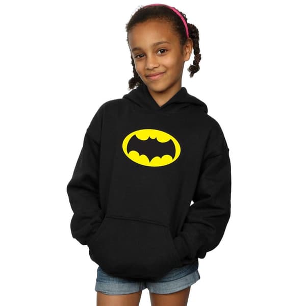 DC Comics Girls Batman TV Series Logo Hoodie