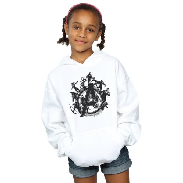 Marvel Avengers Endgame Hero Circle-hoodie för tjejer