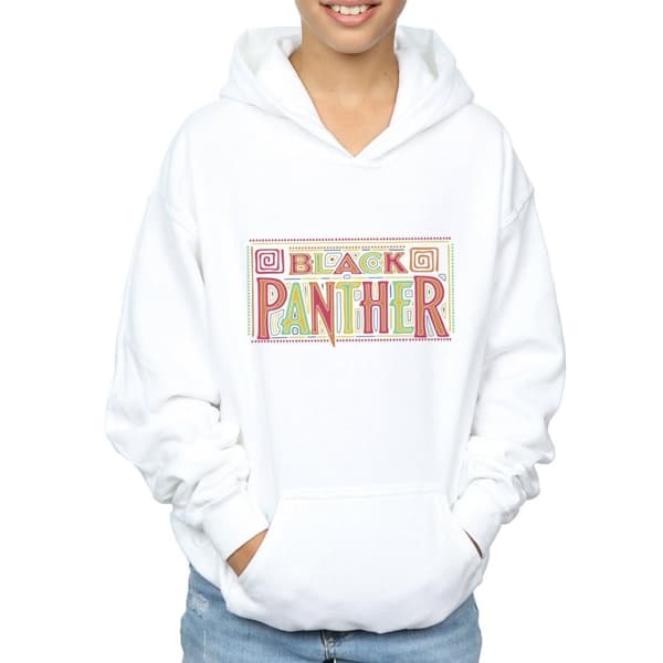 Marvel Black Panther - huvtröja med triballogo för pojkar