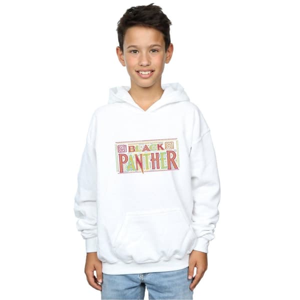 Marvel Black Panther - huvtröja med triballogo för pojkar