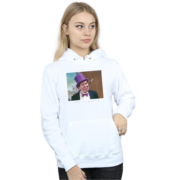 DC Comics Womens/Ladies Batman TV Series The Penguin Photograph Hoodie