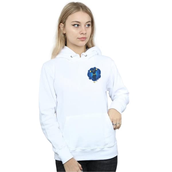 Disney Womens/Ladies Aladdin Movie Genie Breast Print Hoodie