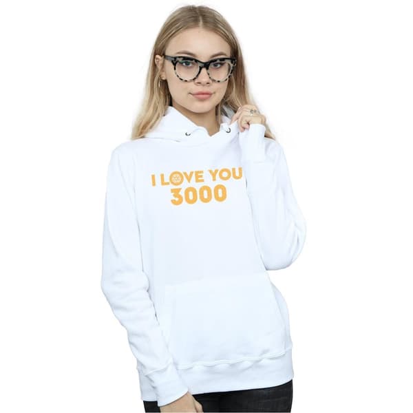 Marvel Dam/Lady Avengers Endgame I Love You 3000 Arc Reactor Huvtröja