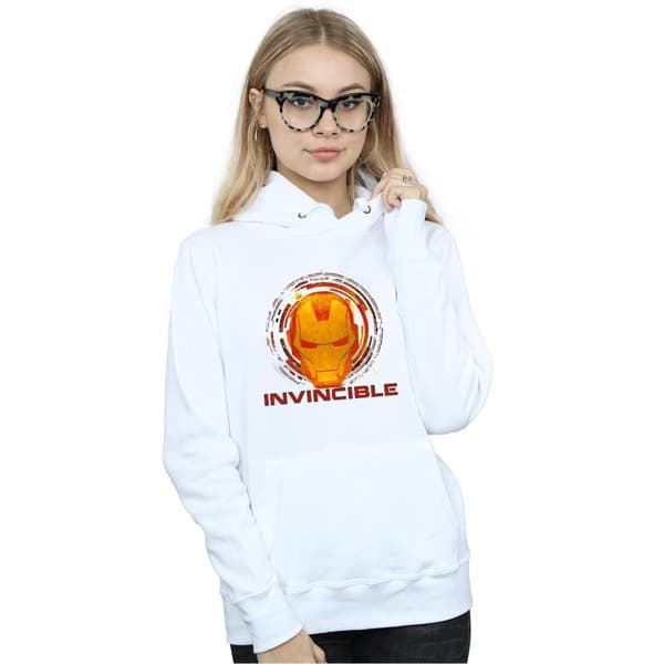 Marvel Womens/Ladies Avengers Iron Man Invincible Hoodie