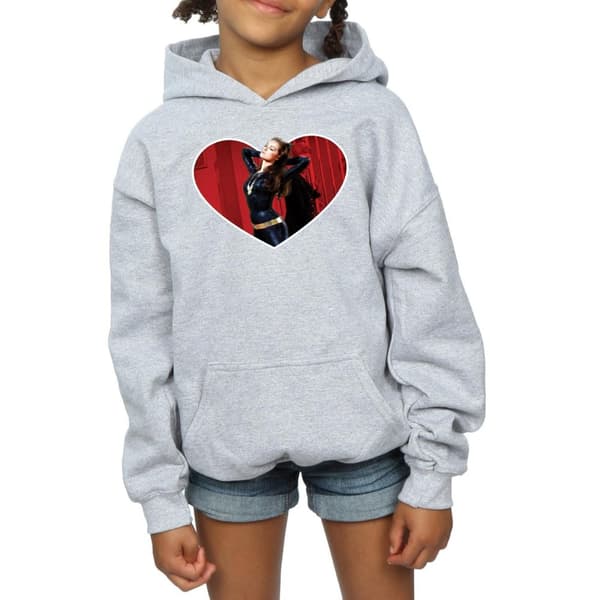 DC Comics Girls Batman TV Series Catwoman Heart Hoodie