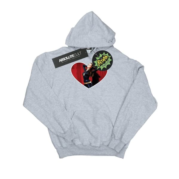 DC Comics Girls Batman TV Series Catwoman Heart Hoodie