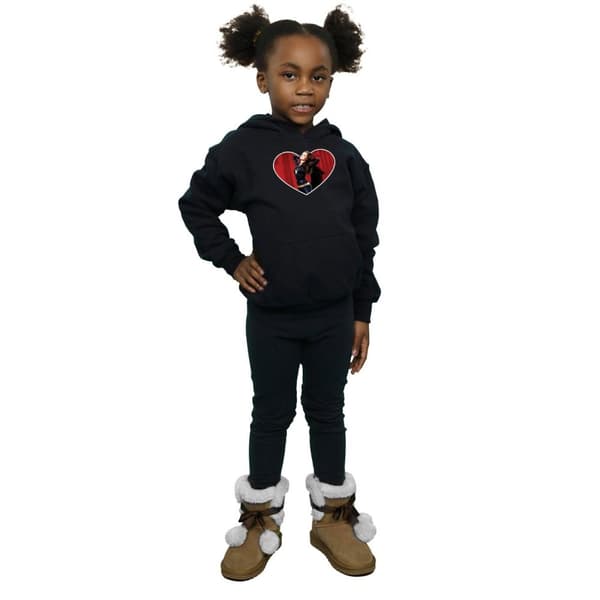DC Comics Girls Batman TV Series Catwoman Heart Hoodie