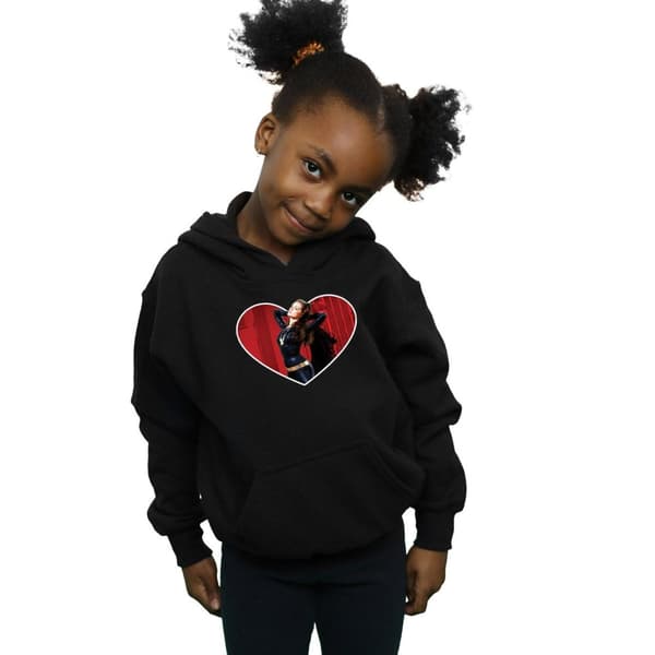 DC Comics Girls Batman TV Series Catwoman Heart Hoodie