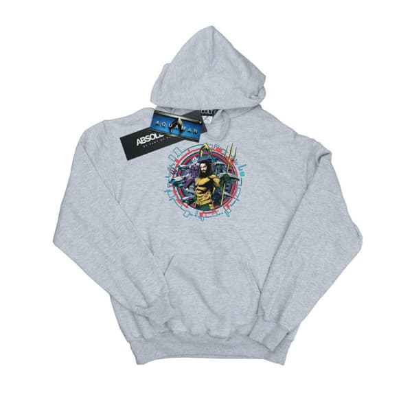 DC Comics Aquaman Circular Crest-hoodie för flickor