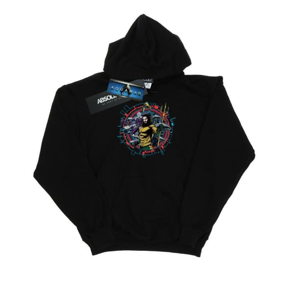 DC Comics Aquaman Circular Crest-hoodie för flickor