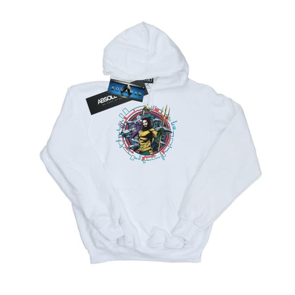 DC Comics Aquaman Circular Crest-hoodie för flickor