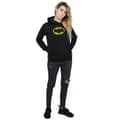 Miniatyrbilde 4 av 5: DC Comics Womens/Ladies Batman TV Series Distressed Logo Hoodie