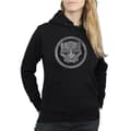 Miniatyrbillede 3 af 5: Marvel Womens/Ladies Black Panther Distressed Icon Hoodie