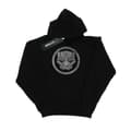 Miniatyrbillede 1 af 5: Marvel Womens/Ladies Black Panther Distressed Icon Hoodie