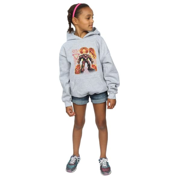 Marvel Girls Avengers Infinity War Hulkbuster Blueprint Hoodie