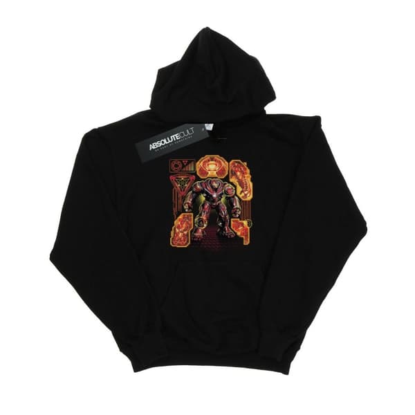 Marvel Avengers Infinity War Hulkbuster Blueprint-hoodie för tjejer