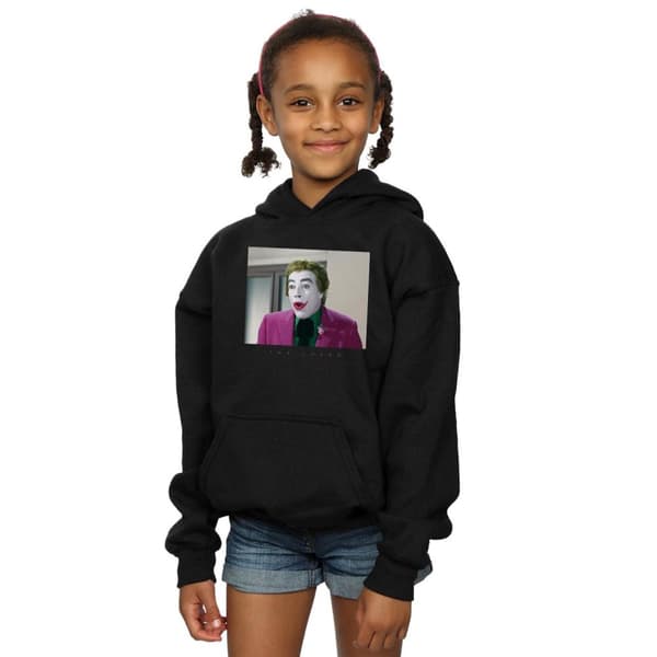 DC Comics Batman TV Series Joker Photograph Hoodie för flickor
