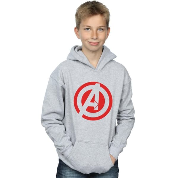 Marvel Pojkar Avengers Assemble Solid A Logo Hoodie