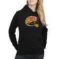 Miniatyrbillede 3 af 5: DC Comics Womens/Ladies Batman TV Series Catwoman Scratch Hoodie