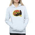 Miniatyrbillede 3 af 5: DC Comics Womens/Ladies Batman TV Series Catwoman Scratch Hoodie