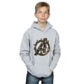 Miniatyrbillede 1 af 5: Marvel Boys Avengers Infinity War Marvel Logo Hoodie