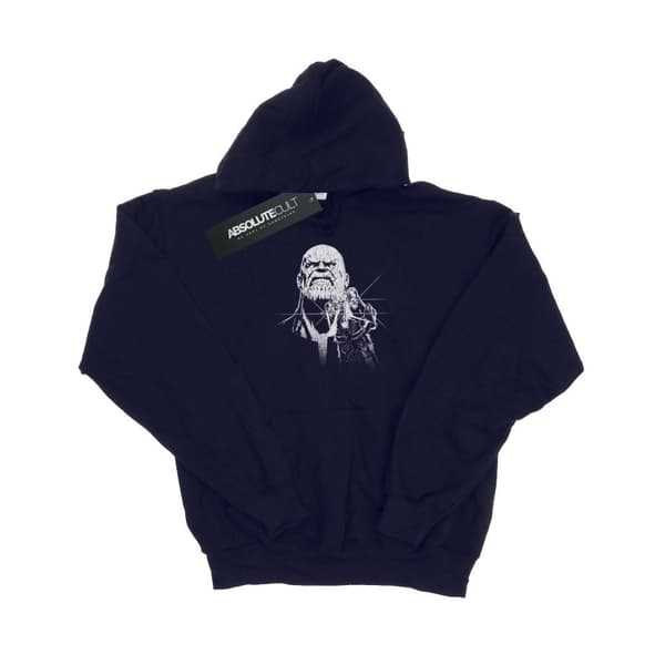 Marvel Womens/Ladies Avengers Infinity War Fierce Thanos Hoodie