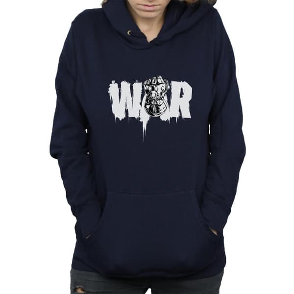 Marvel Kvinnor/Ladies Avengers Infinity War Fist Hoodie
