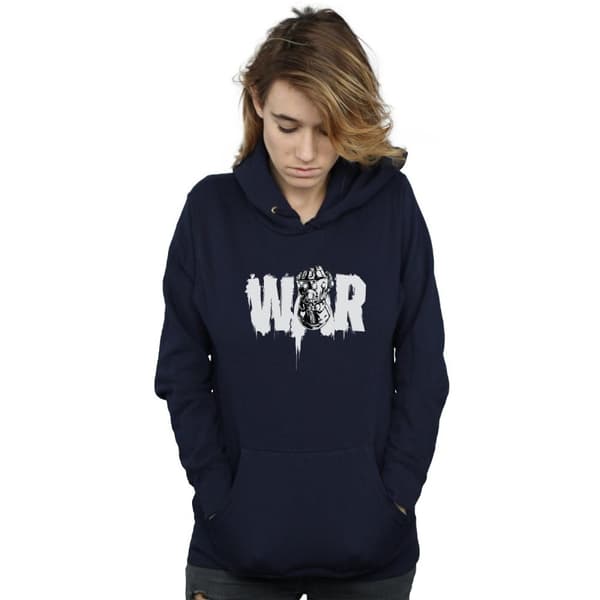 Marvel Kvinnor/Ladies Avengers Infinity War Fist Hoodie
