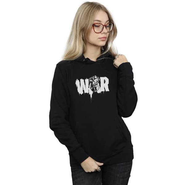 Marvel Kvinnor/Ladies Avengers Infinity War Fist Hoodie
