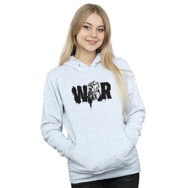 Marvel Kvinnor/Ladies Avengers Infinity War Fist Hoodie