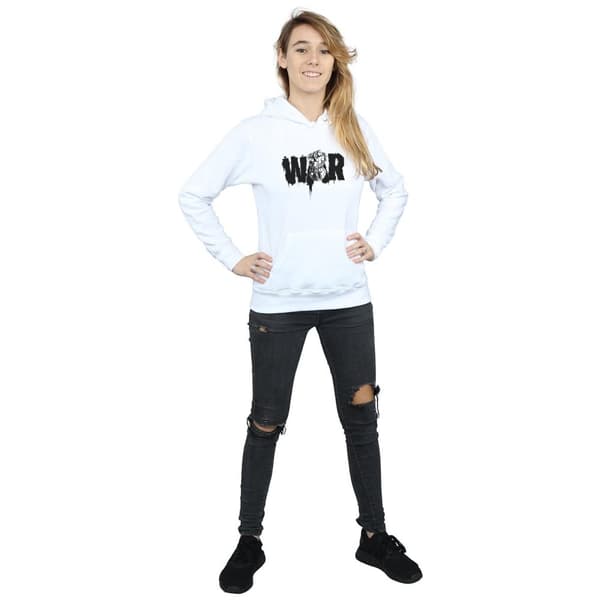 Marvel Kvinnor/Ladies Avengers Infinity War Fist Hoodie